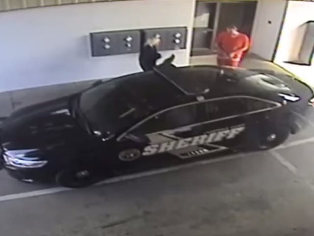 <p>An Alabama inmate had a ‘special relationship’ with a jail official authorities believe assisted in his escape. Screengrab</p>