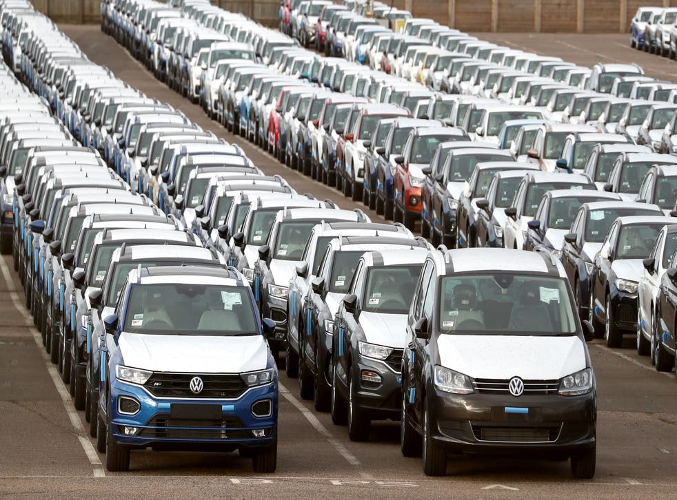 The UK car industry has downgraded its forecast for the number of cars it expects to sell this year by 9% (Gareth Fuller/PA)