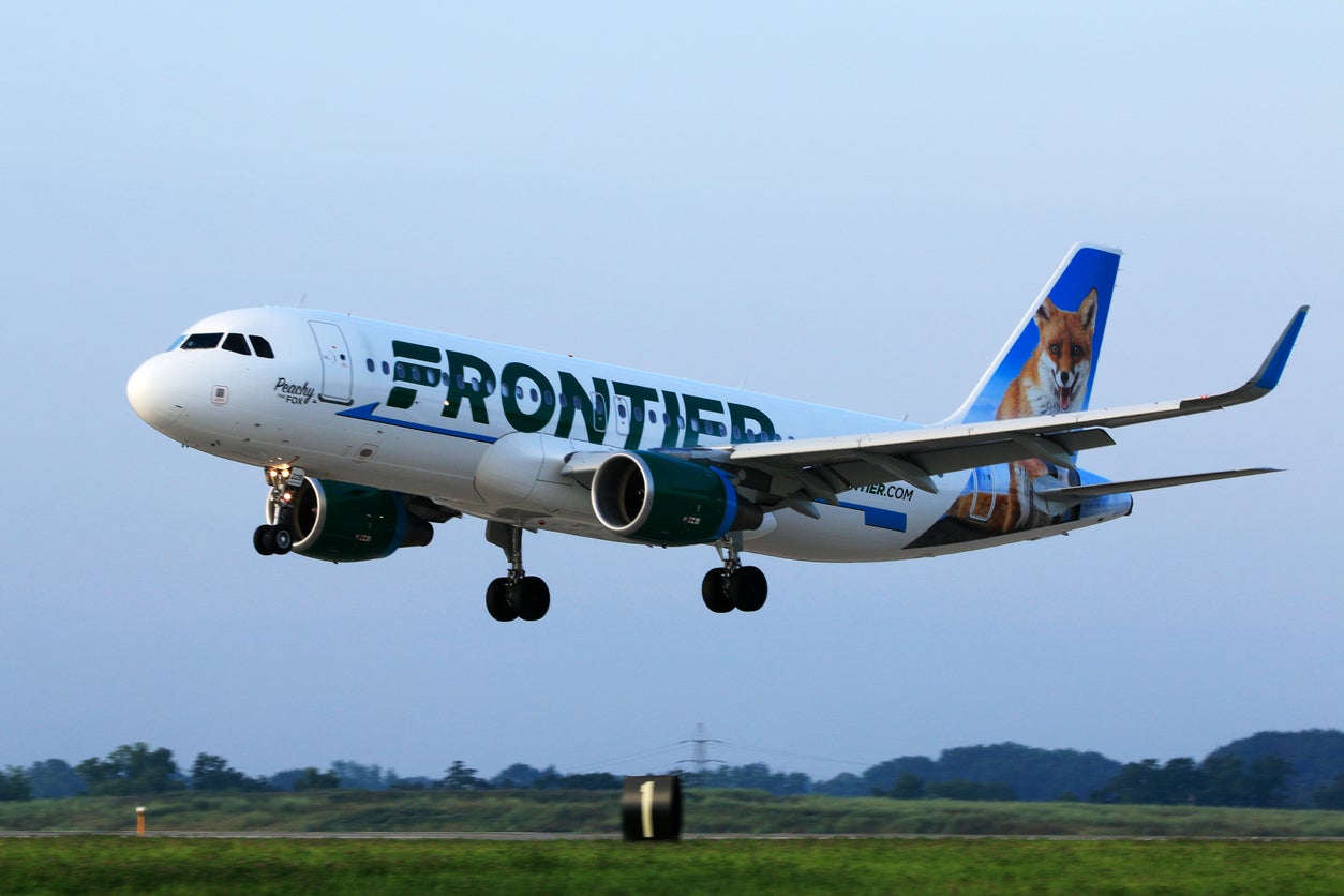 A Frontier Airlines A320