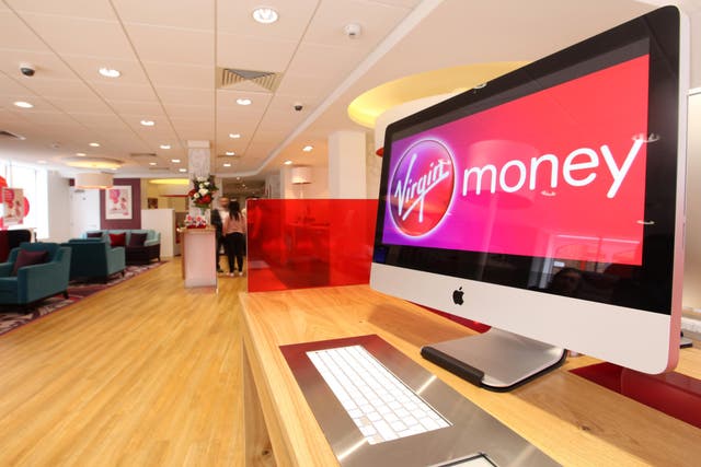 Virgin Money said profits were up as customers signed up to credit cards (Matt Alexander/PA)