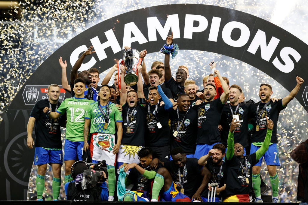 Seattle Sounders beat Pumas to become first MLS side to win Concacaf Champions League