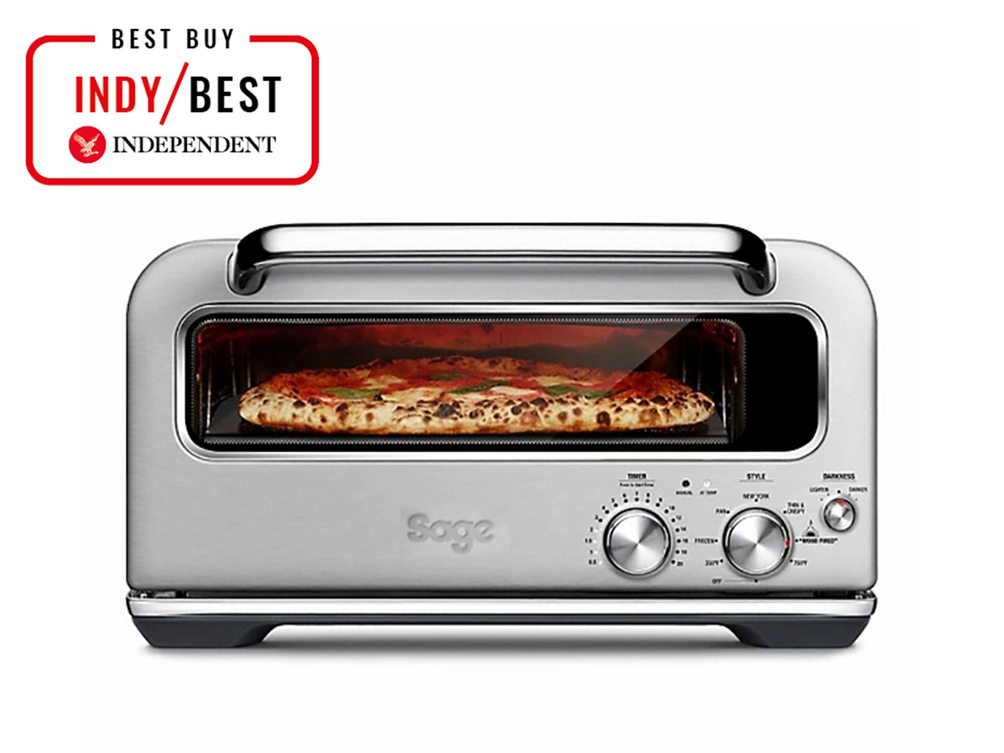 Sage the smart oven pizzaiolo SPZ820BSS indybest