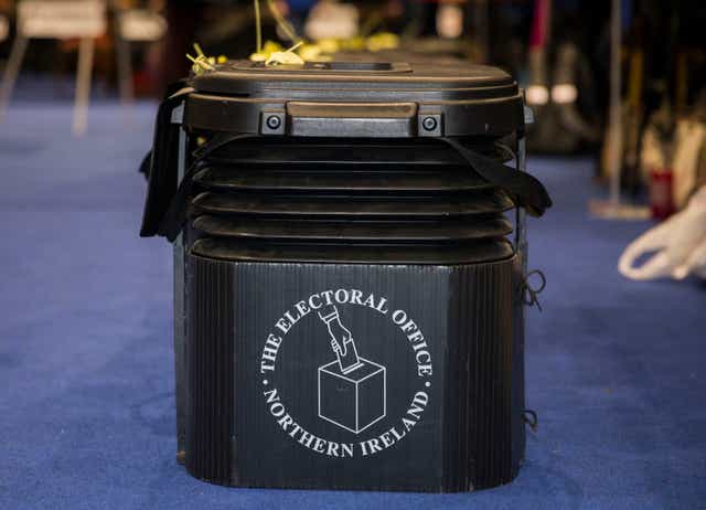 The Single Transferable Vote (STV) system is used in the NI Assembly election (Liam McBurney/PA)