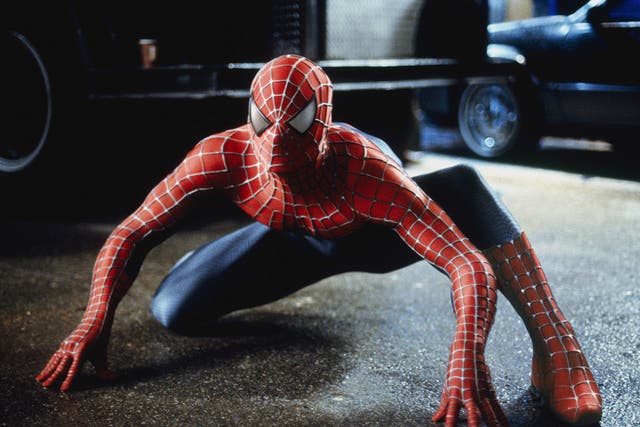 <p>Bold, bouncy and irresistibly breezy: Tobey Maguire in Sam Raimi’s ‘Spider-Man’ </p>