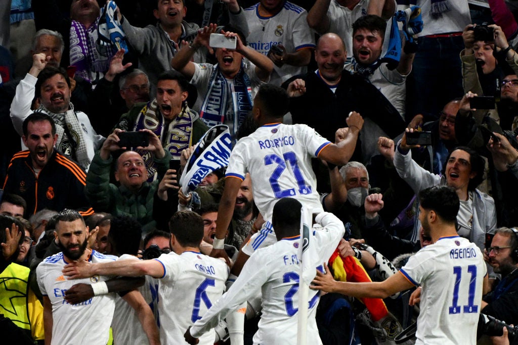 Spanish press label Real Madrid ‘a paranormal phenomenon’ after Champions League exploits