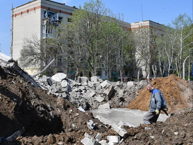 <p>La invasión ya entró en su tercer mes </p>