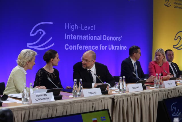 Poland Russia Ukraine War Donors' Conference