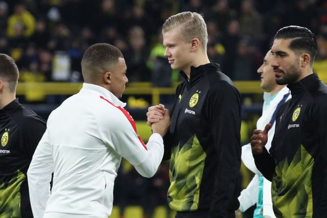 <p>Mbappe and Haaland are widely regarded as two of of the best players in the world</p>