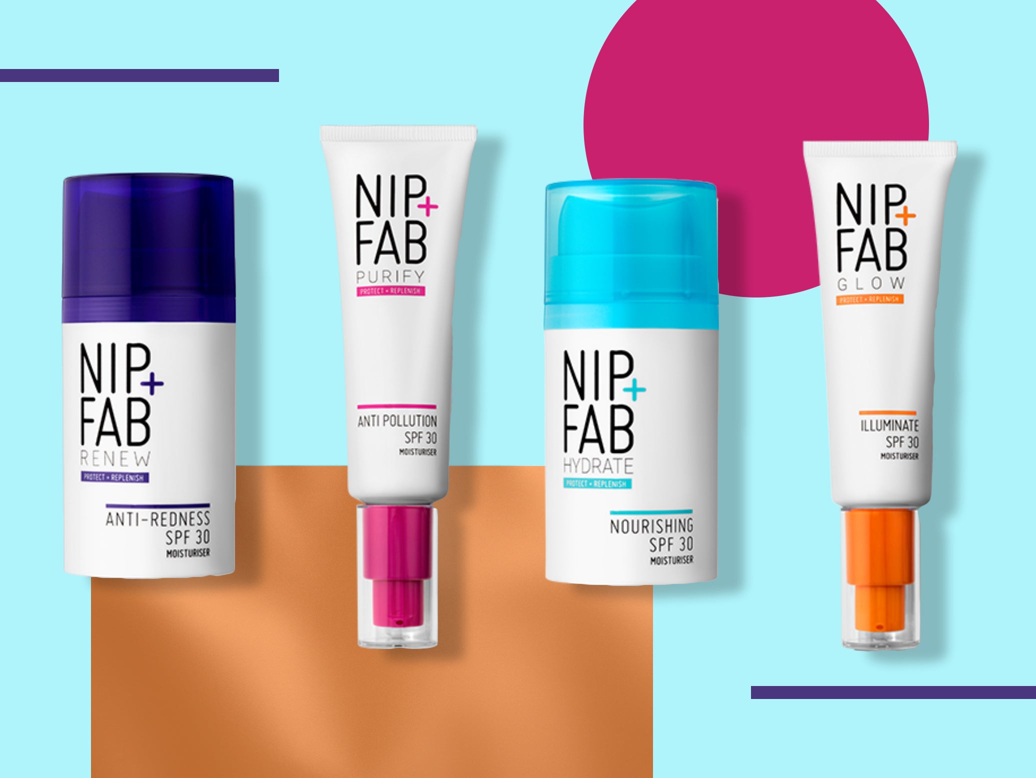 We tried Nip+Fab's new SPF moisturiser range across different skin types,  from oily to dry