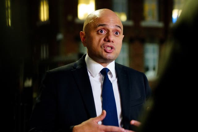 Health Secretary Sajid Javid has met with pharmaceutical suppliers to consider HRT supply issues (Victoria Jones/PA)