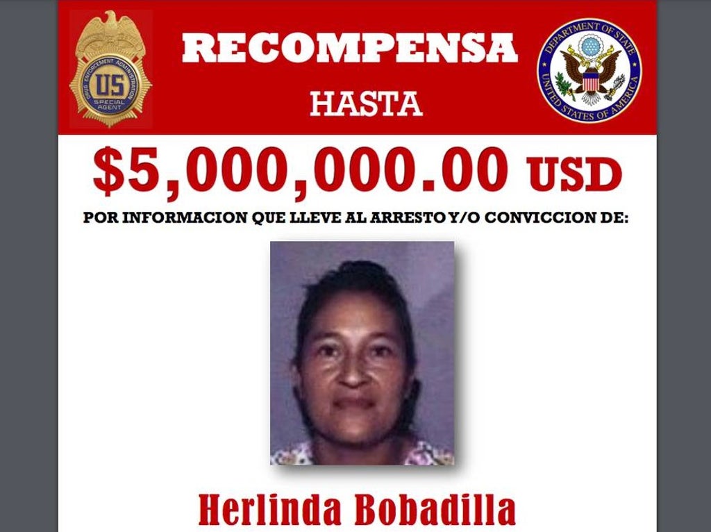 Herlinda Bobadilla: ABD, kötü şöhretli Honduraslı suç kartelinin başına geçtiği düşünülen 'uyuşturucu kraliçesine' 5 milyon dolar ödül koydu