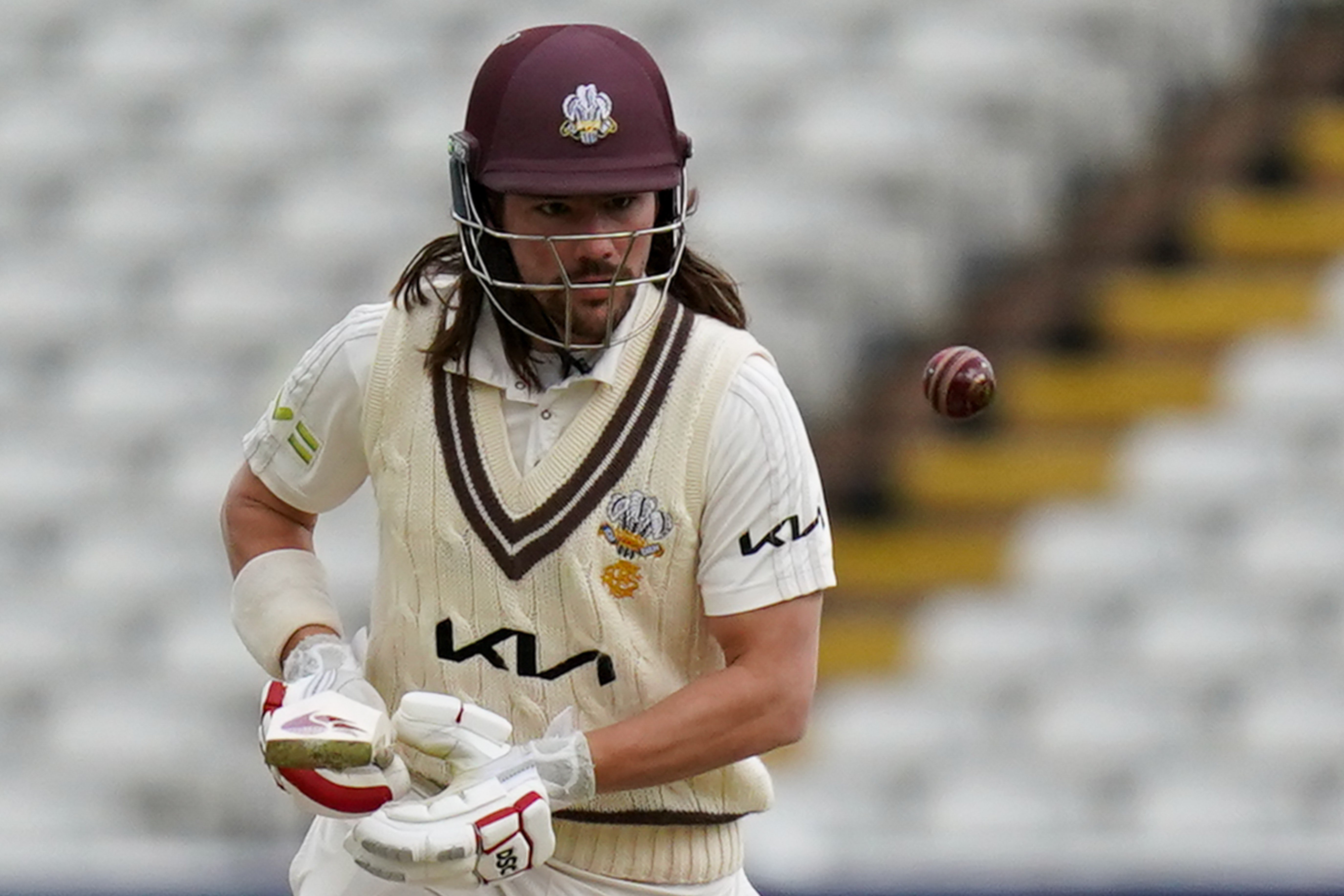 England batter Rory Burns in action for Surrey