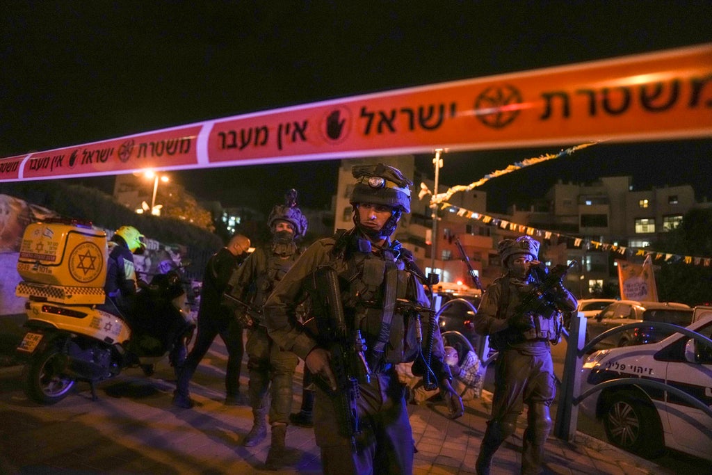 Israeli medics say 3 killed in stabbing attack near Tel Aviv
