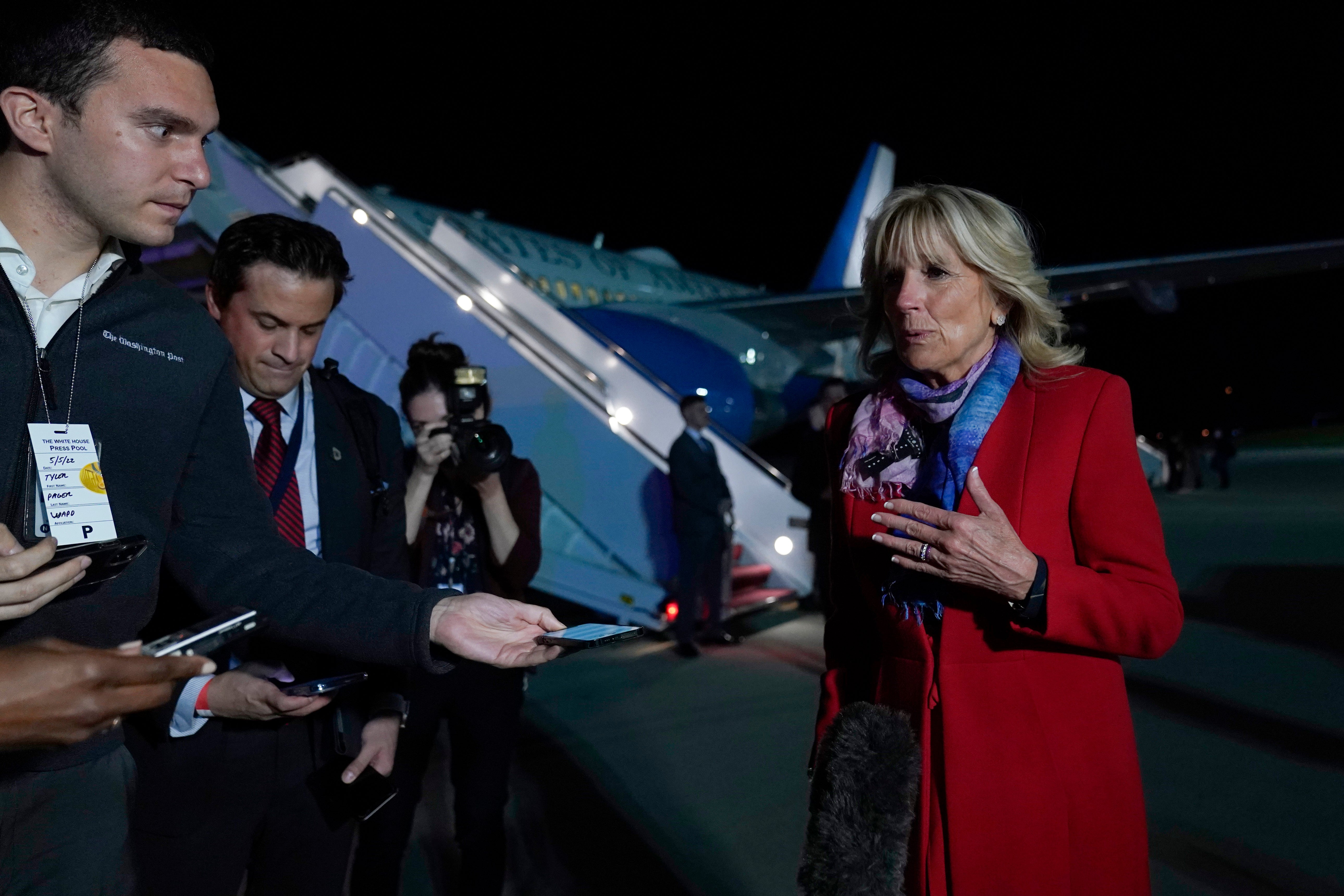 Russia Ukraine War Jill Biden