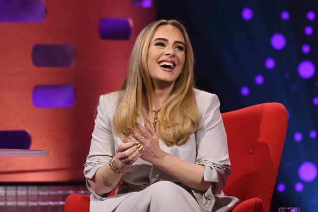 Adele says she’s ‘never been happier’ as she turns 34 (Matt Crossick/PA)