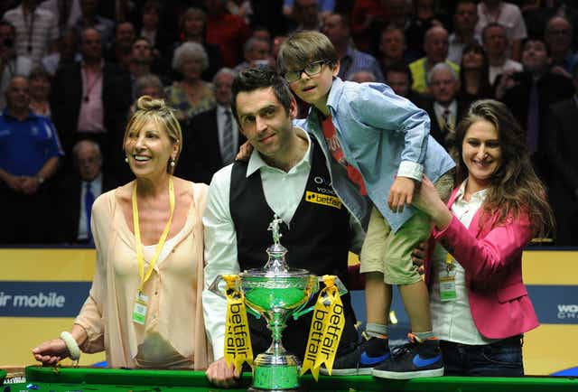 Ronnie O’Sullivan won his fifth World Championship crown in 2013 (Anna Gowthorpe/PA)