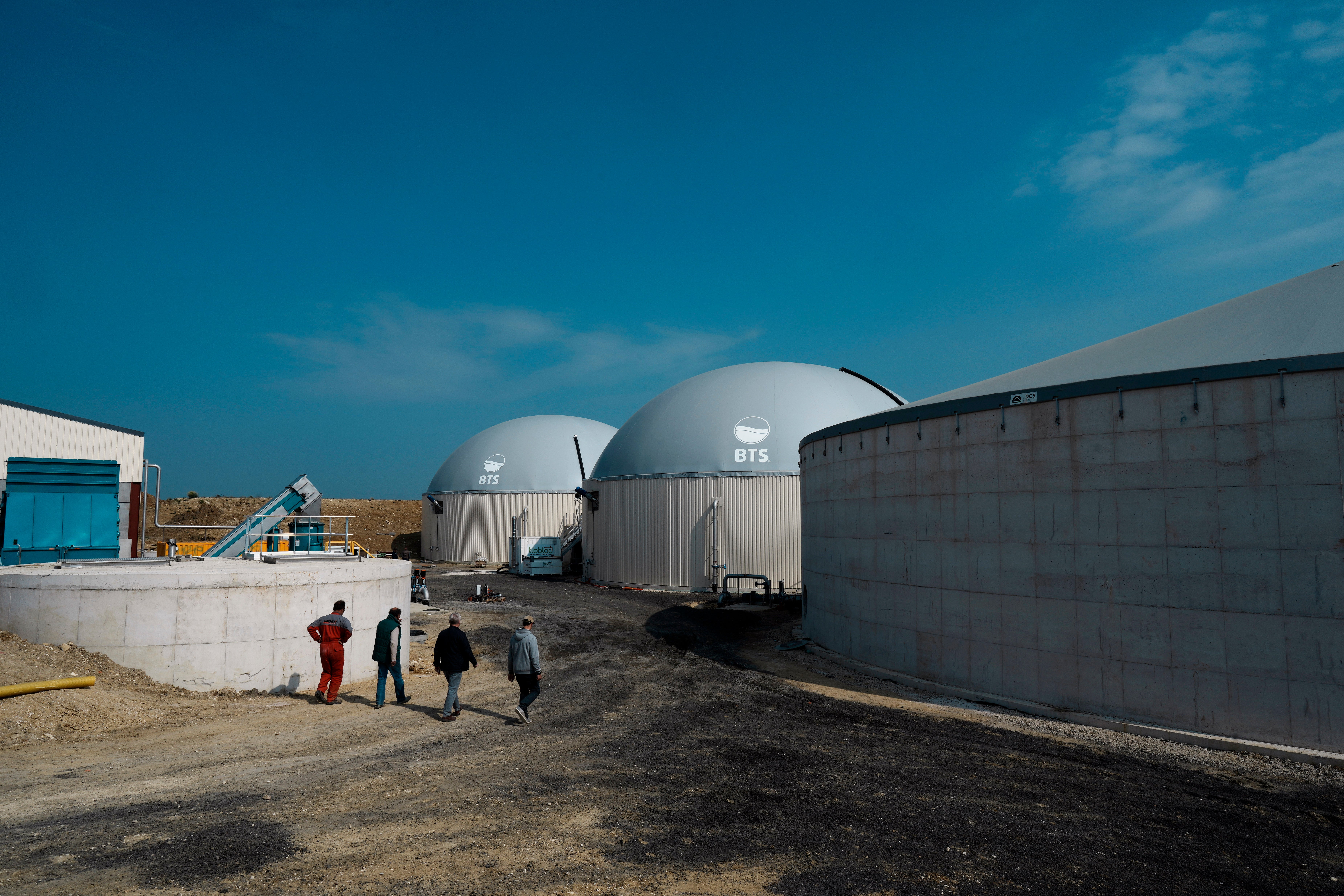 France Ukraine War Russia Biogas