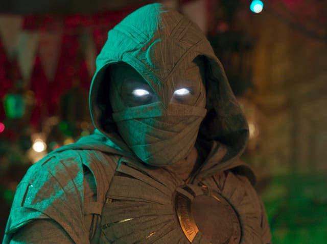 <p>A masked Oscar Isaac in ‘Moon Knight'</p>