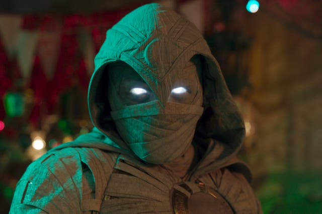 <p>A masked Oscar Isaac in ‘Moon Knight'</p>