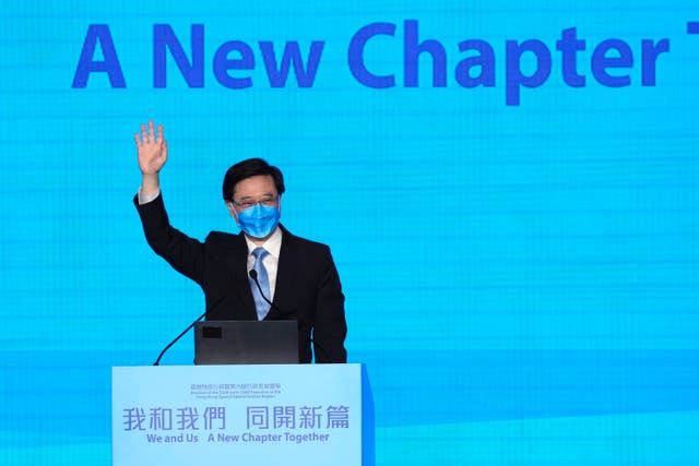 Hong Kong New Leader