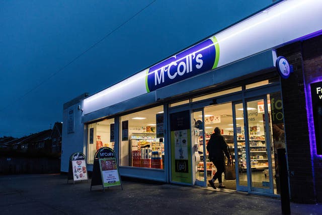 <p>The Blackburn branch of McColl’s</p>