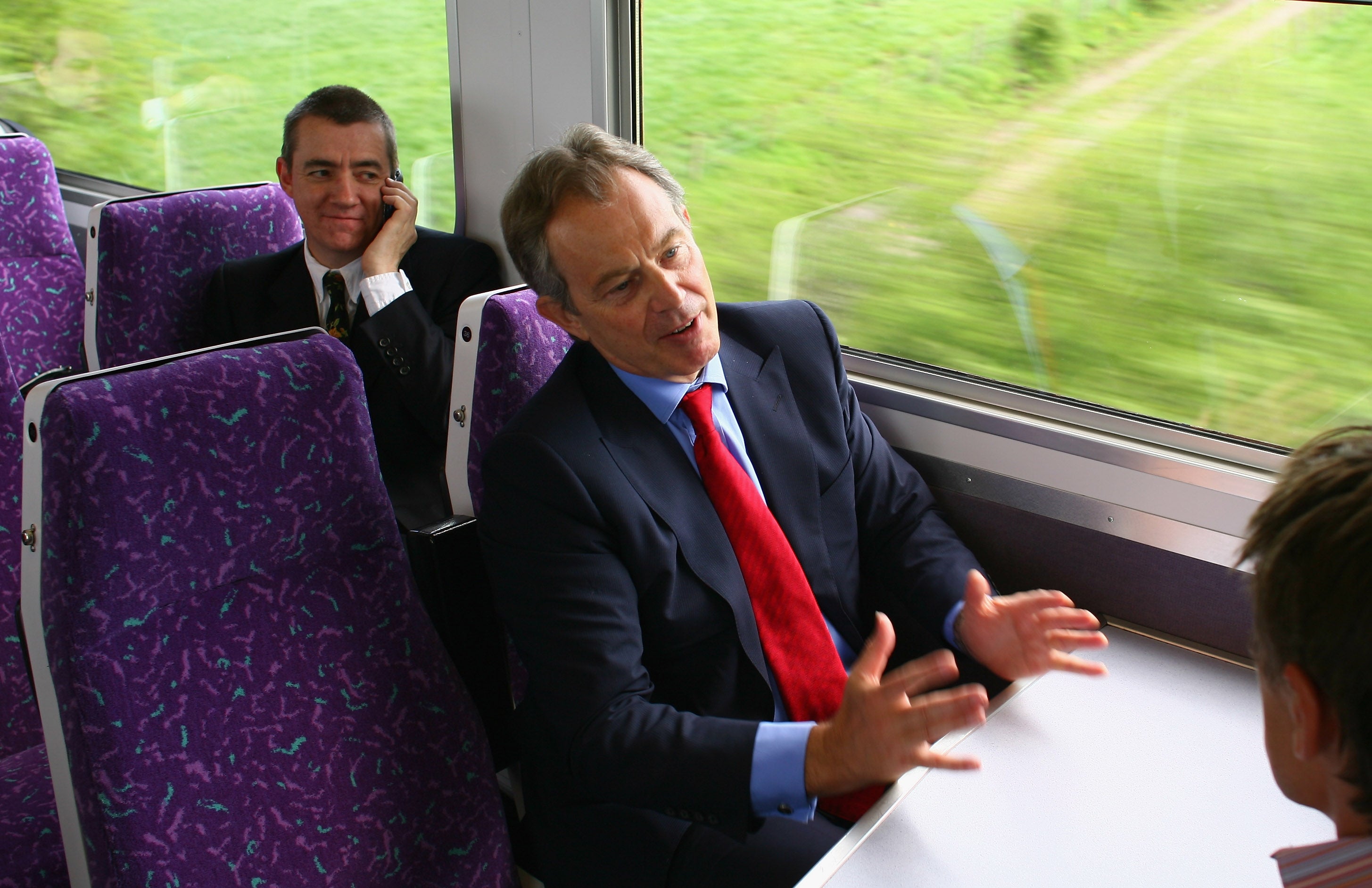 After Blair won his third election, McTernan (left) took over from Pat McFadden