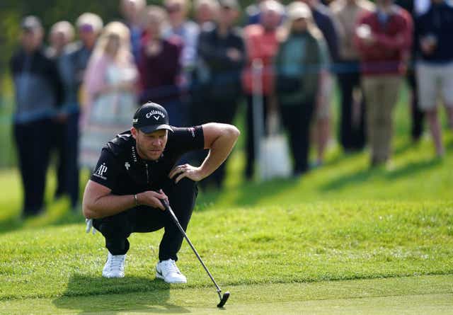 Danny Willett surged through the field with a second round of 65 in the Betfred British Masters (Zac Goodwin/PA)