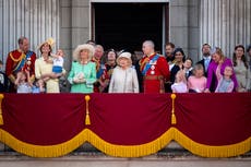 Andrew, Harry and Meghan will not join Queen for Jubilee balcony appearance