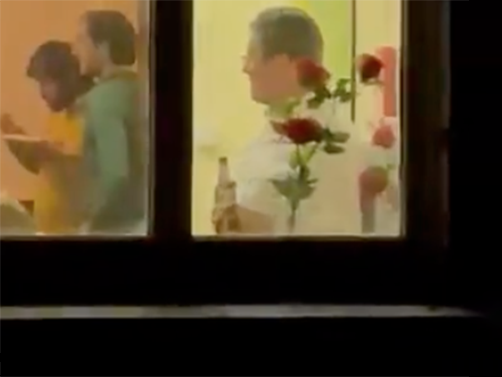 The footage of Sir Keir was captured through a window during the Labour leader’s visit to Durham last year