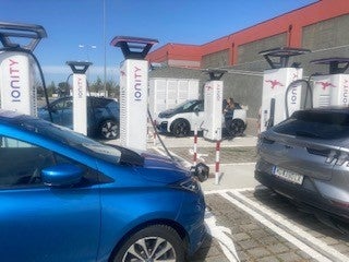 Ionity has an extensive network of charging points