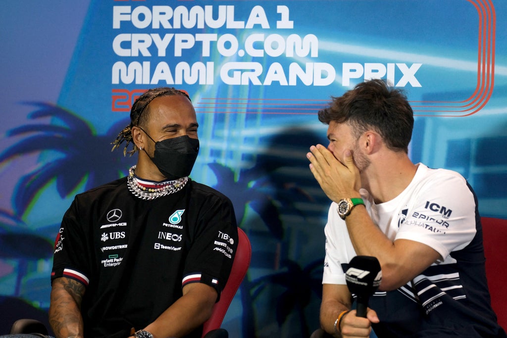 F1 practice LIVE: Miami Grand Prix updates as Lewis Hamilton tries out Mercedes ‘improvements’