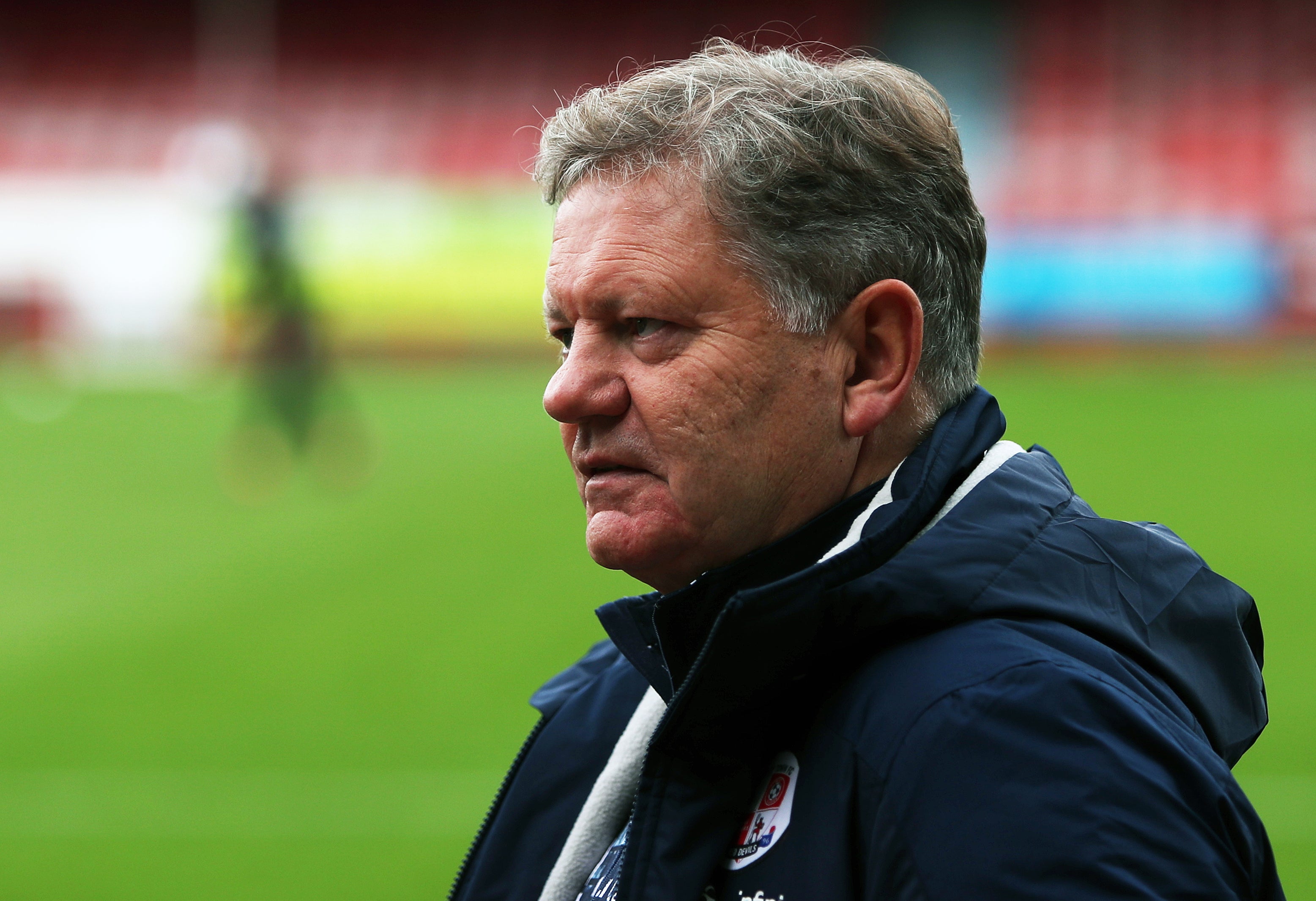 Crawley boss John Yems has been relieved of his duties (Kieran Cleeves/PA)