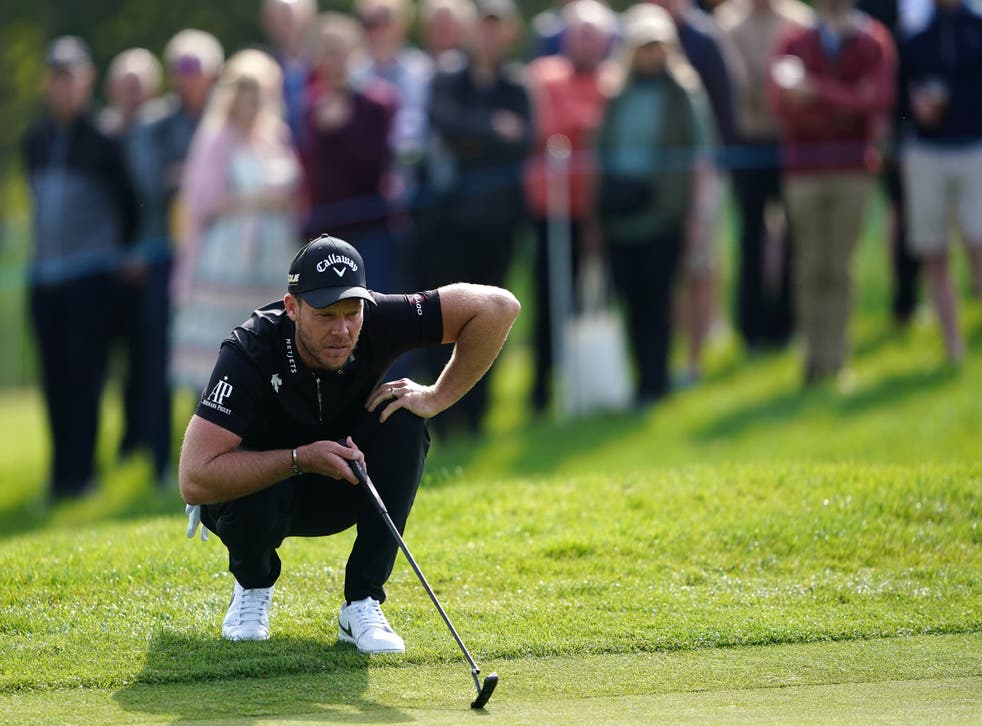Tournament host Danny Willett could have to present the trophy to himself at the Betfred British Masters (Zac Goodwin/PA)