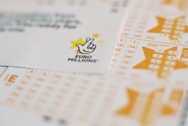 Tuesday’s EuroMillions jackpot will be an estimated £184 million (PA)
