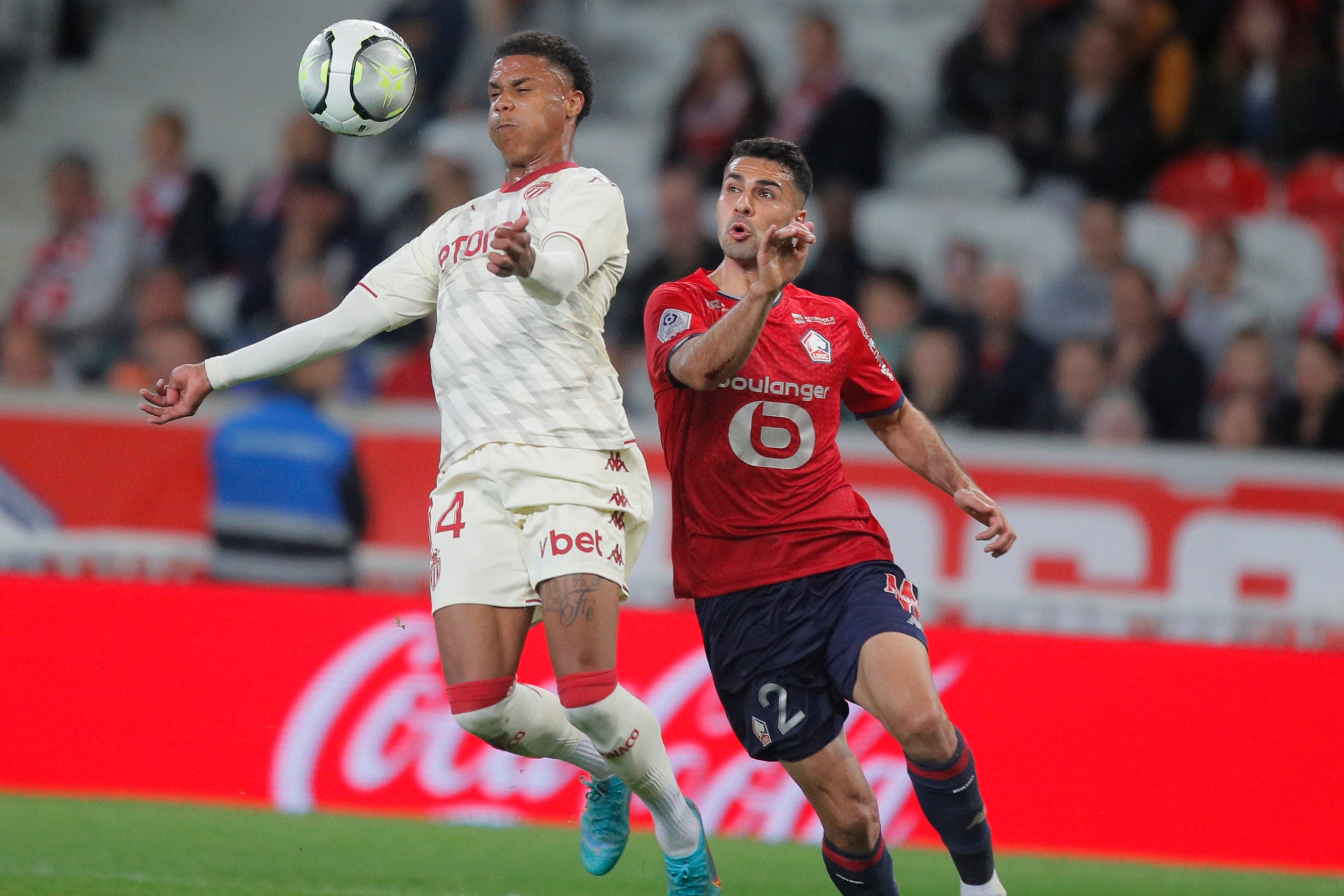 Monaco moved up to second in Ligue 1 with victory at Lille (Michel Spingler/AP)