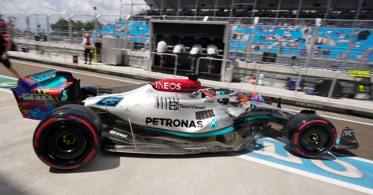 George Russell tops Miami Grand Prix second practice as Max Verstappen  breaks down | The Independent
