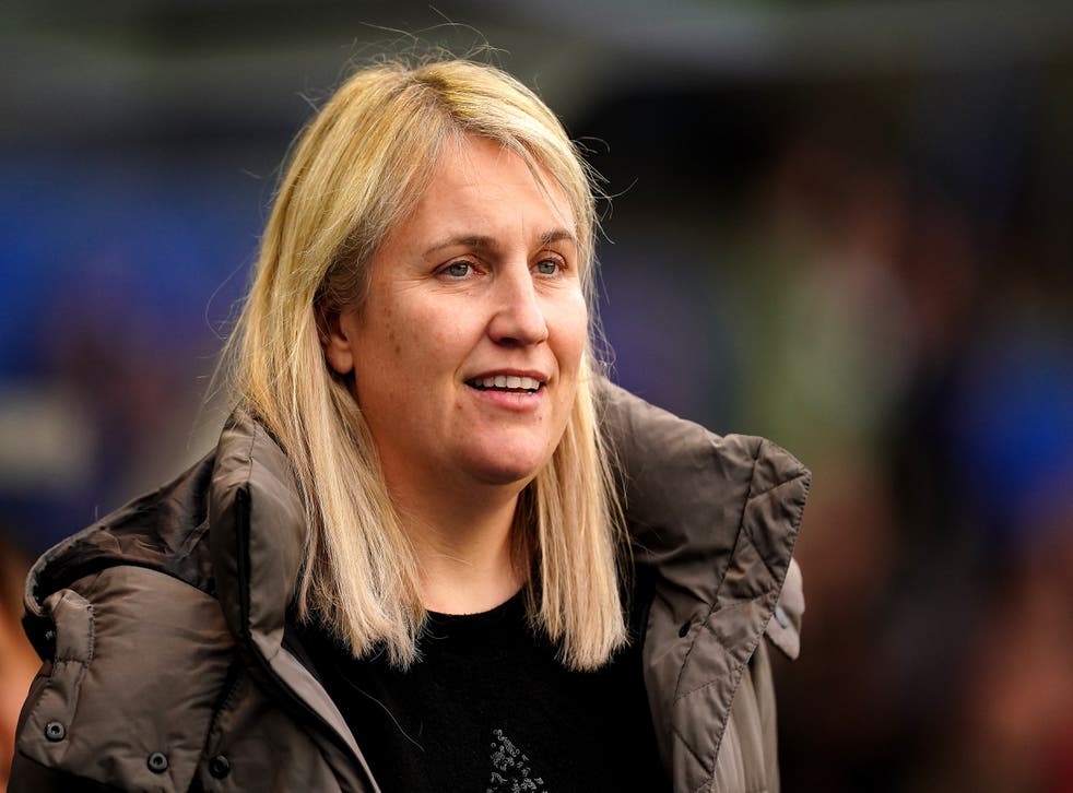 Chelsea manager Emma Hayes is hoping to win a third successive WSL title on Sunday (Mike Egerton/PA)