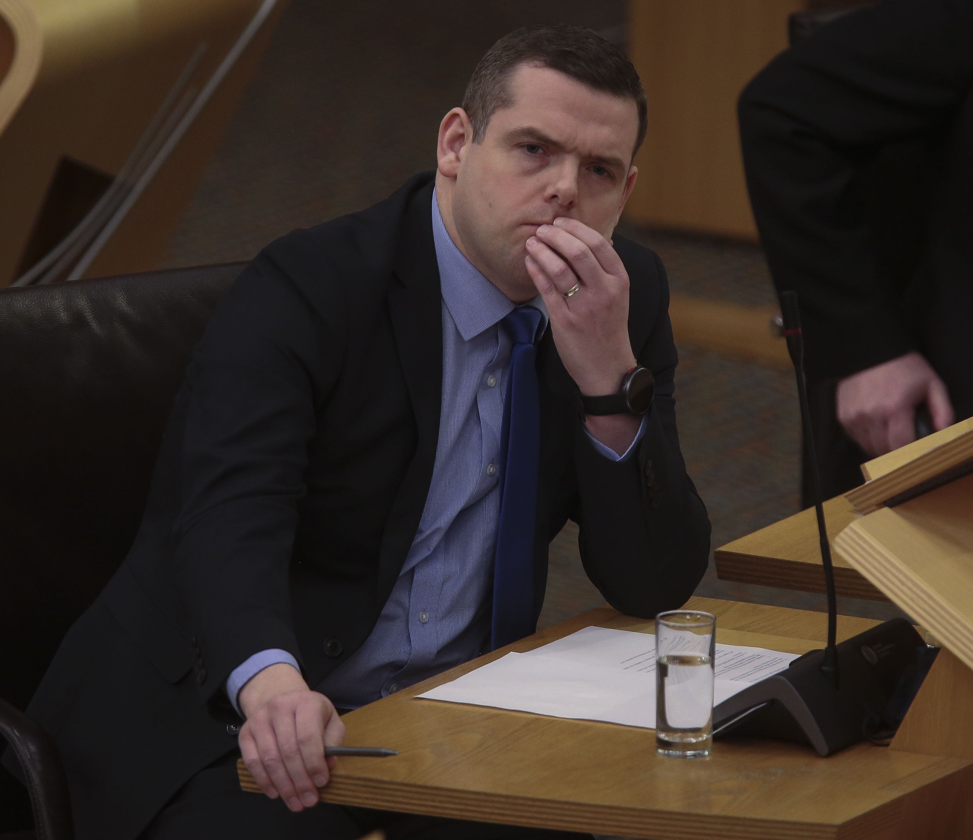 Douglas Ross said the PM would have to reflect on ‘disappointing’ local election results (Fraser Bremner/Scottish Daily Mail/PA)