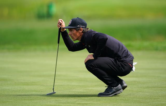 Denmark’s Thorbjorn Olesen takes a three-shot lead into the final round of the Betfred British Masters (Zac Goodwin/PA)