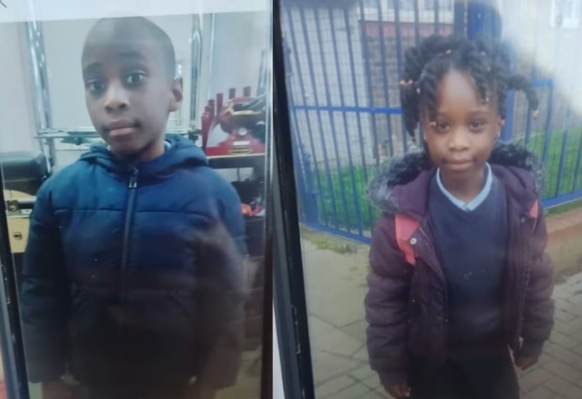 Six-year-old twins reported missing in south London