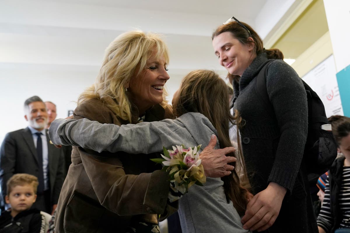 Jill Biden to Ukrainian mom: Russia war 'hard to understand'