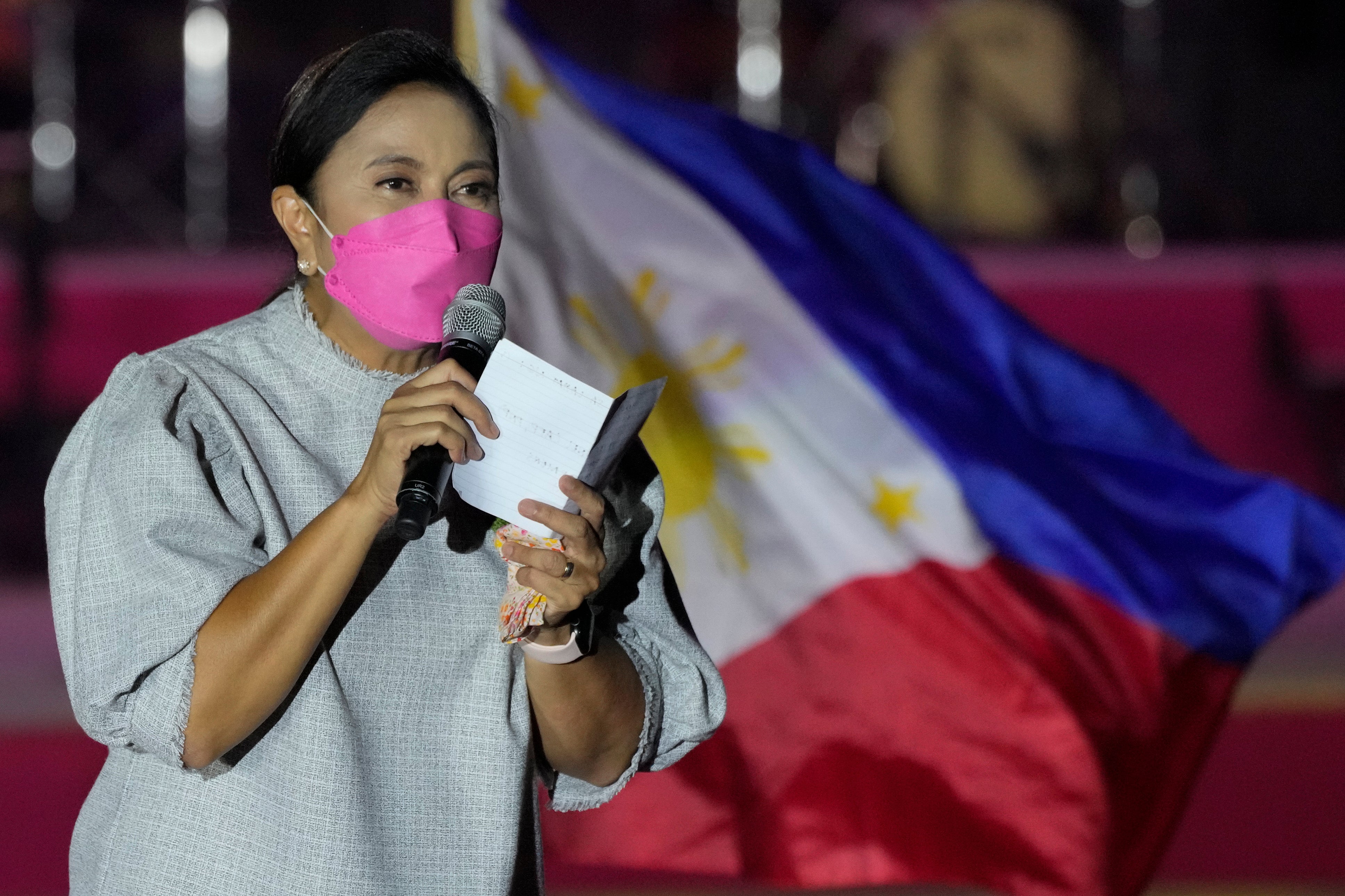 Vice-president Leni Robredo leads the ‘pink revolution’