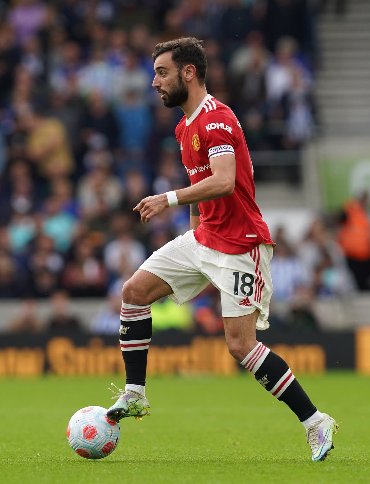 Bruno Fernandes demands Man Utd end season on high note after Brighton humbling