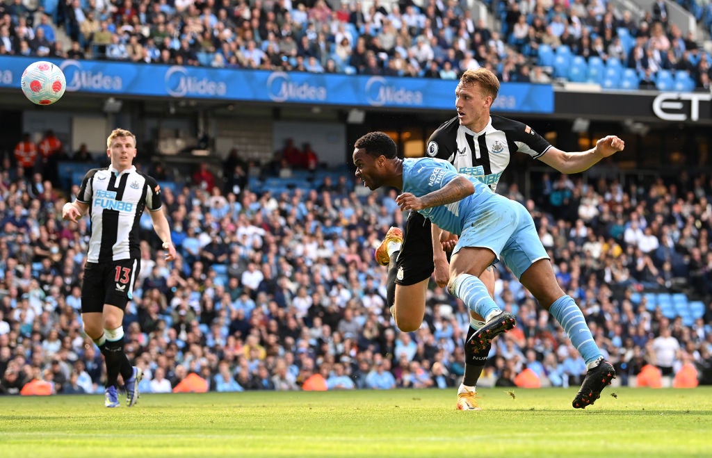 Sterling scored a brace as City cruised to an important victory