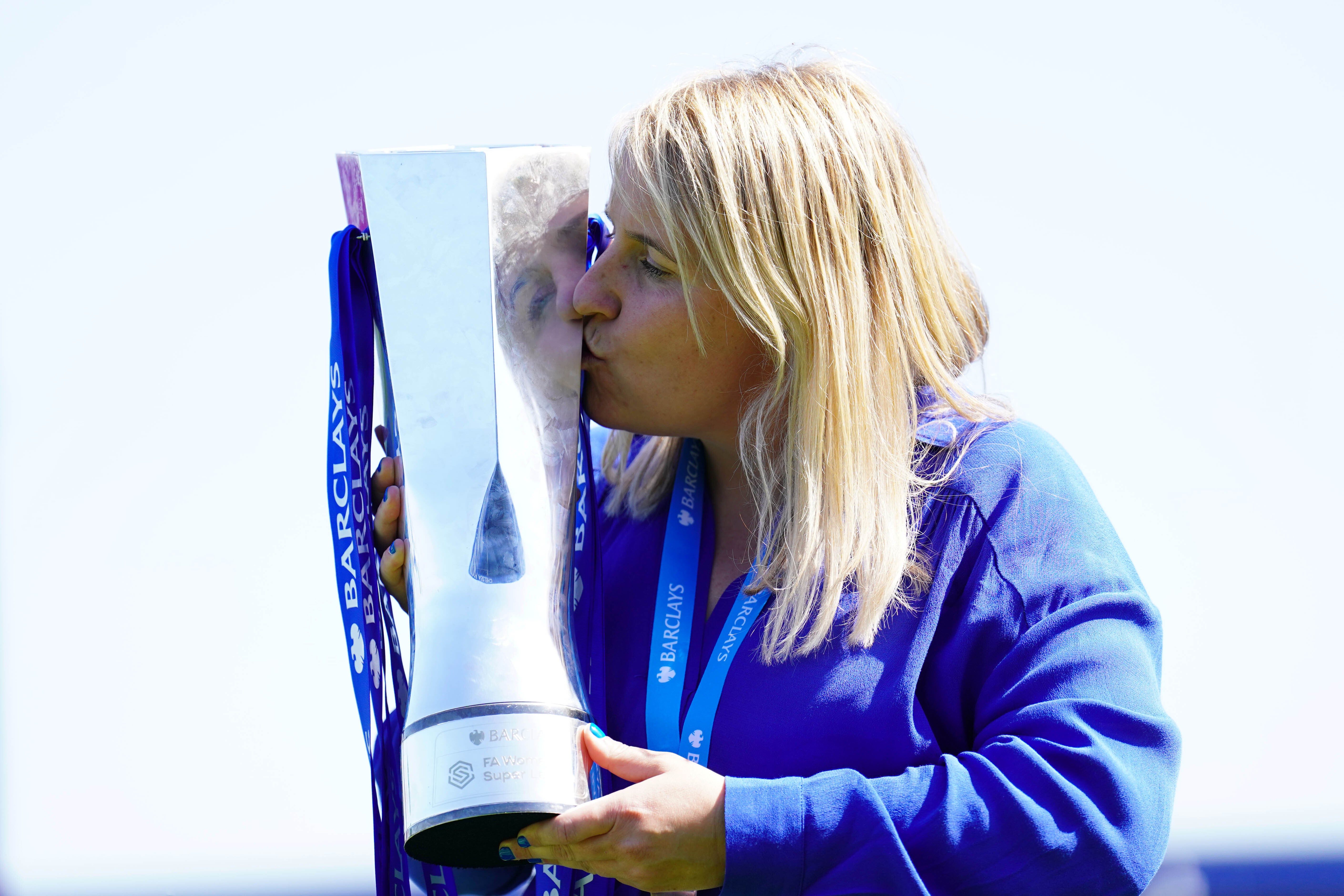 Emma Hayes lifted more silverware with Chelsea (Adam Davy/PA)
