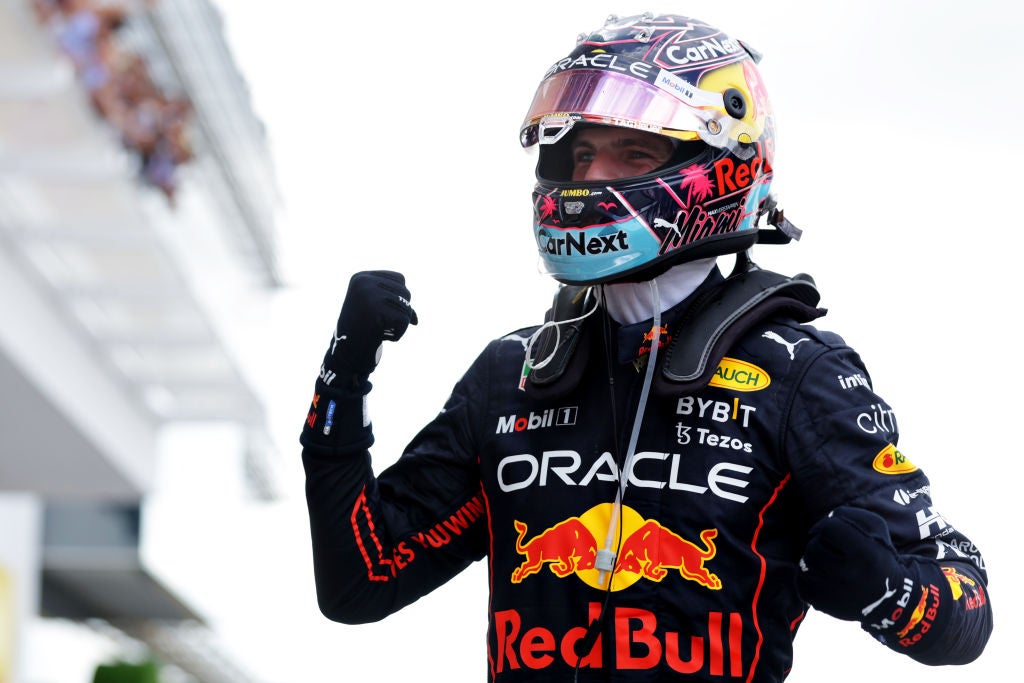 Max Verstappen is battling to defend his world title