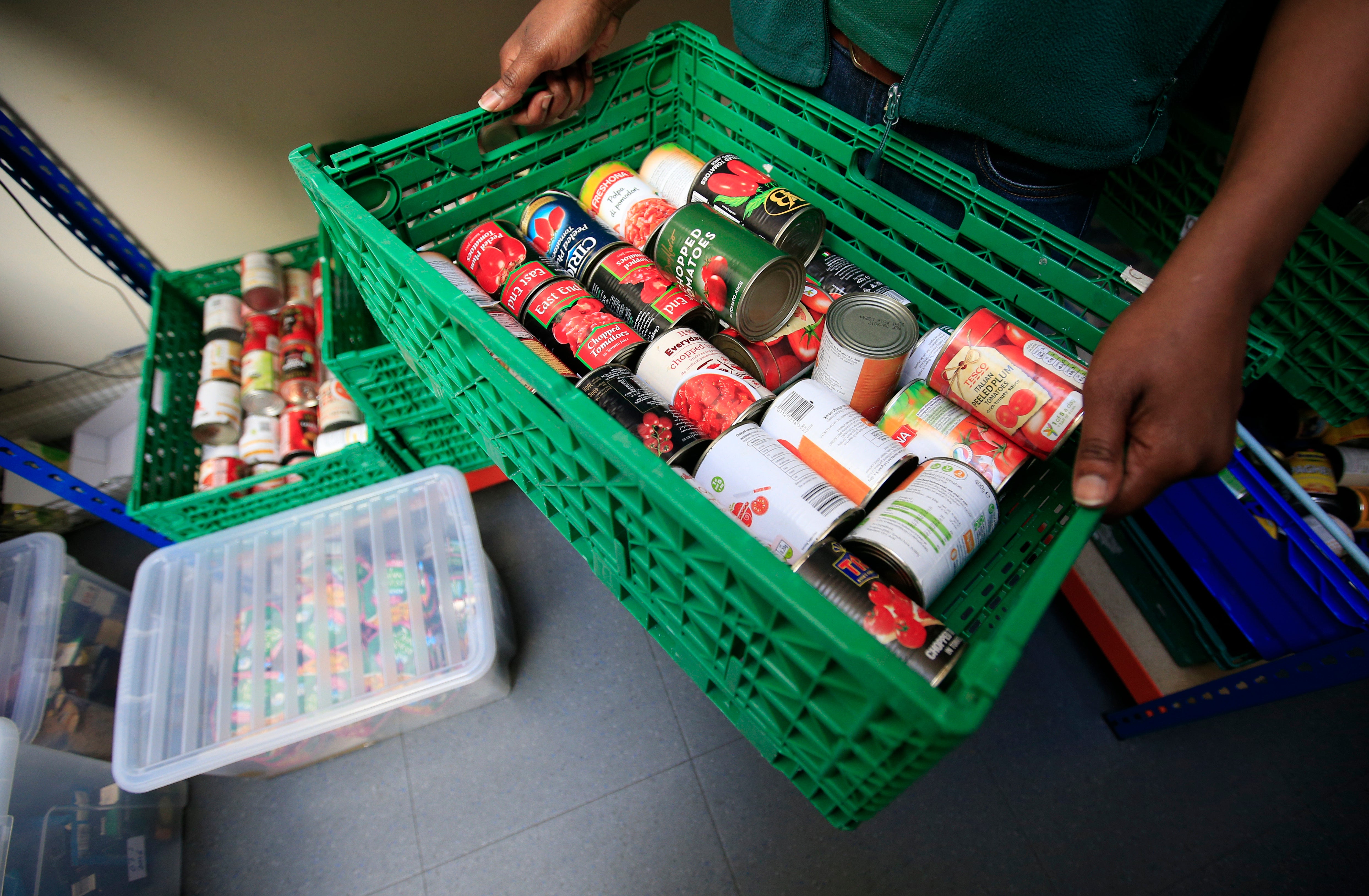 Food banks have seen huge rise in demand in recent months