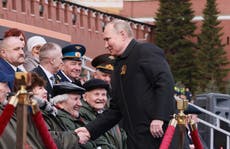 Victory Parade:  Vladimir Putin tells Russian troops ‘You are fighting for your Motherland’