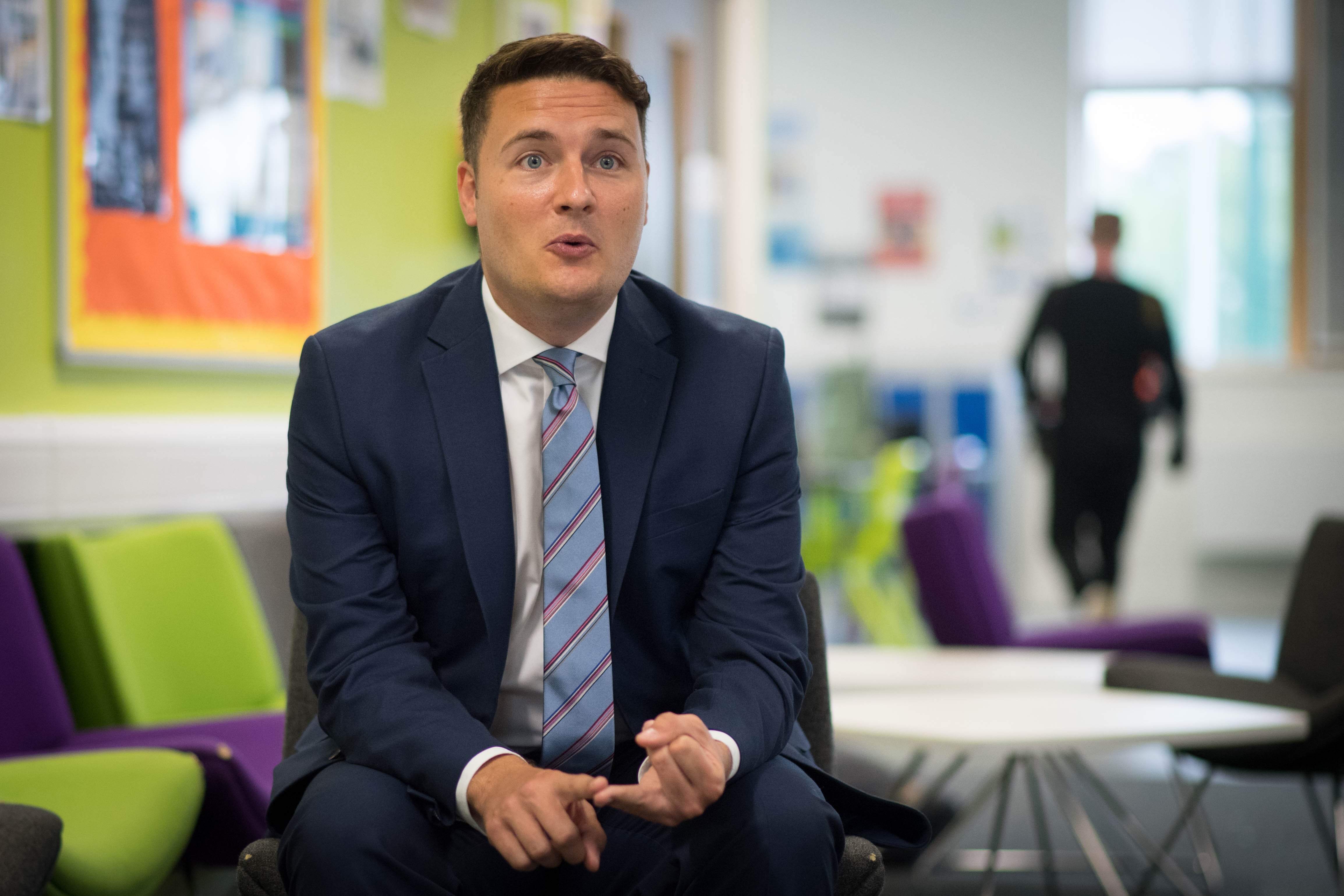 There is, at the moment, no escape from Wes Streeting