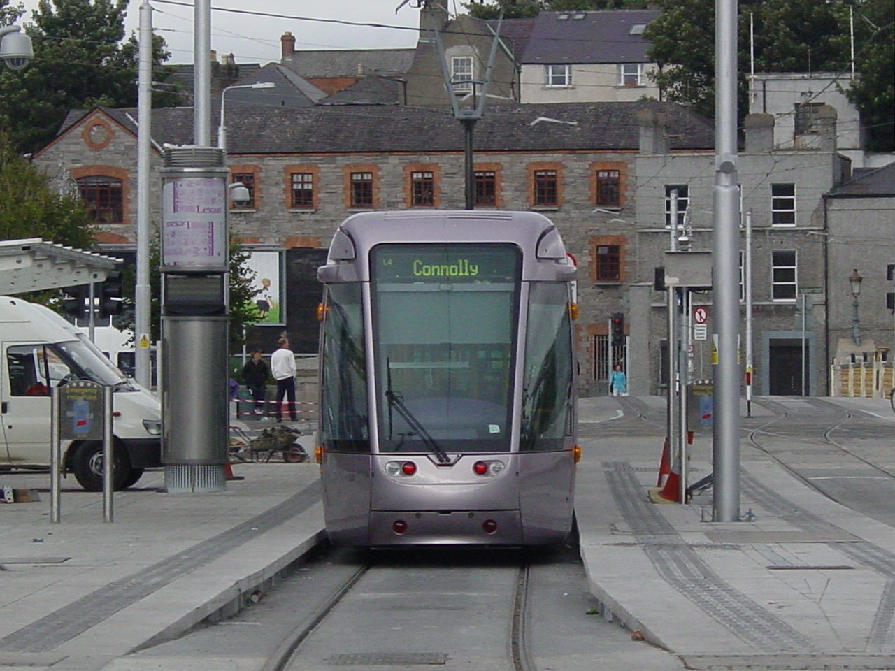 Cheap trick: Luas trams in Dublin, and public transport elsewhere in Ireland, is 20 per cent less expensive from today